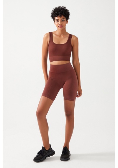 Los Ojos Kadın Kahverengi Askılı Fitilli Kare Yaka Crop Top Büstiyer Square Kahverengi Los Ojos Kadın Kahverengi Askılı Fitilli Kare Yaka Crop Top Büstiyer Square Kahverengi