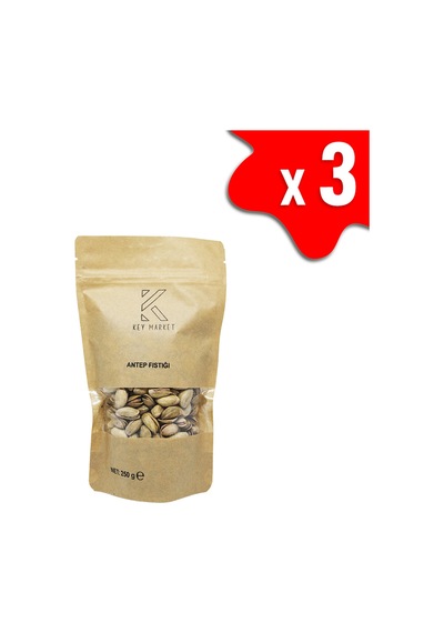 Key Market Doğal Kavrulmuş Kabuklu Antep Fıstığı 750 G