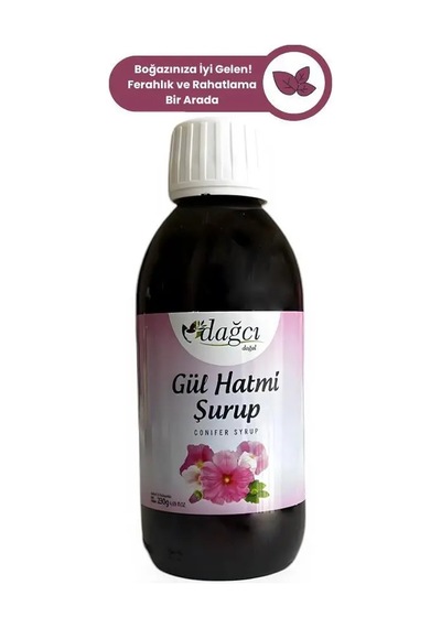 Gül Hatmi Bitkisel Şurup Boğaz , Propolis, Zencefil Ve Kekik Özlü