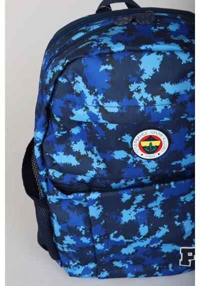 Lisanslı Fenerbahçe Kamuflaj Büyük Boy Lise Okul Çantası Diğer