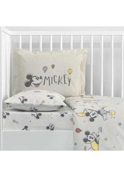 Taç Lisanslı Disney Mickey Mouse Dream Baby Pamuk Bebek Nevresim Takımı 000000001000050722