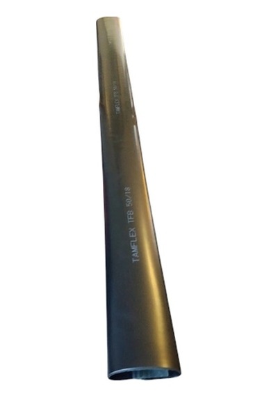 Tamflex 50mm/18mm 1mt Fermuarlı Yer Altı Kablo İçin Isı Büzüşmeli Tamir Ek Muf Borusu 4x16 - 3x35+16