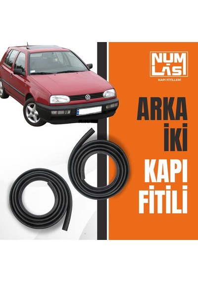 Volkswagen Golf 3.nesil Arka İki Kapı Fitili-a Kalite-numlas-nm2998