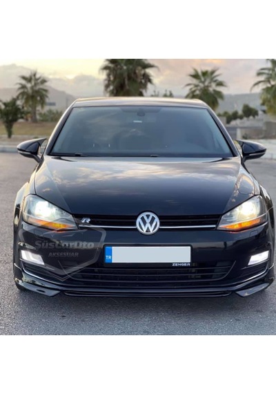 ŞüsCarOto Vw Golf 7 7.5 2012-2020 Batman Yarasa Ayna Kapağı Piano Black ABS Plastik (00)