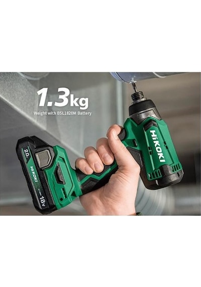 Hitachi WH18DA 18V 2.0 AH 140 NM 4-8 MM Akülü Darbeli Vidalama