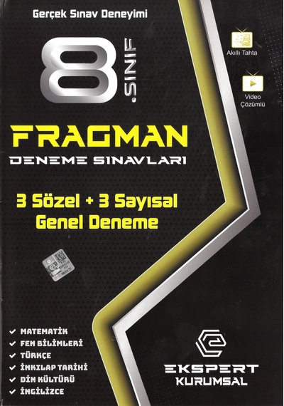 8.sınıf Jett Fen Bilimleri Fasikülleri -3 Fragman Deneme