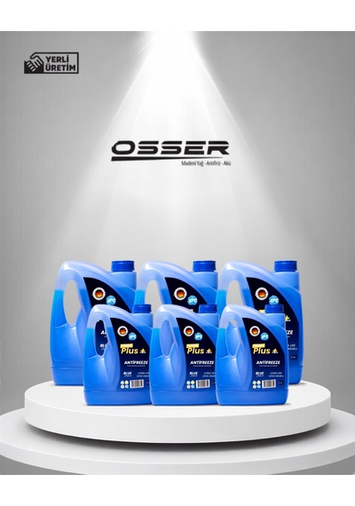 Osser Power Plus Antifriz 6 Adet 3 Lt Mavi -37 Derece