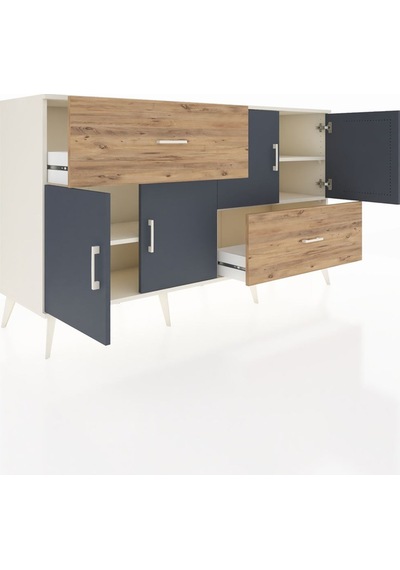 Hyperion Konsol 3 Raflı 2 Çekmeceli 4 Kapaklı 176x44x99 Aytaşı-an Aytaşı-antrasit/çam Hyperion Konsol 3 Raflı 2 Çekmeceli 4 Kapaklı 176x44x99 Aytaşı-an Aytaşı-antrasit/çam