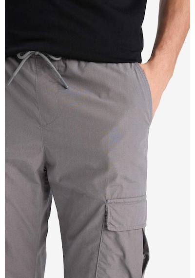Defacto %100 Pamuk Regular Kargo Cepli Yazlık Jogger Paraşüt Pantolon E2181ax25smgr206 Gri