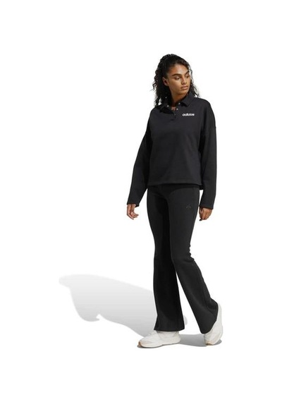 Adidas Seasonal Essentials French Terry Flared Kadın Siyah Eşofman Altı Siyah