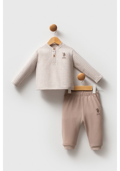 U.S. Polo Assn. U.s. Polo Assn Erkek Bebek Krem Takım 5274-48940 Krem