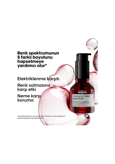 Serie Expert Vitamino Color Spectrum Cam Parlaklığı Görünümü Kazandıran Serum 50ml Diğer