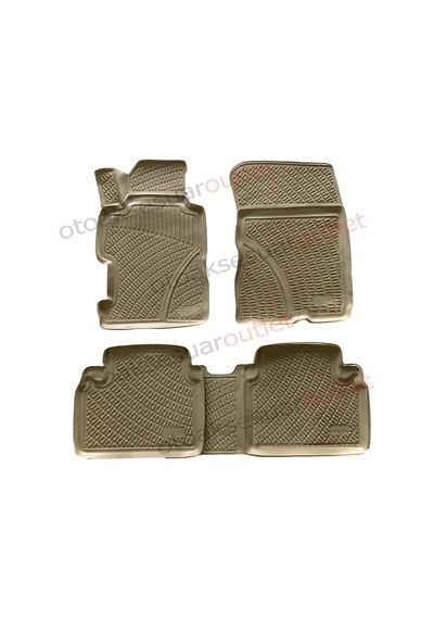 Rizline Honda Civic 2007-2011 3D Havuzlu Paspas Bej Rizline Honda Civic 2007-2011 3D Havuzlu Paspas Bej