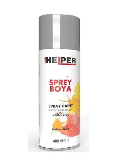 Mxs Helper Sprey Boya Ral-9006 Metalık Grı 400 Ml AOD-MXS HLP191007