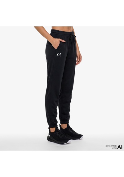 Under Armour Sport Terry Jogger Kadın Siyah Eşofman Altı 6011020