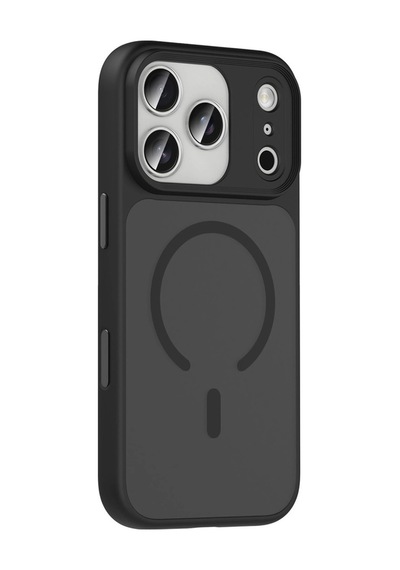 Joko Apple iPhone Uyumlu, 17 Pro Megane Magsafe Kapak - Siyah