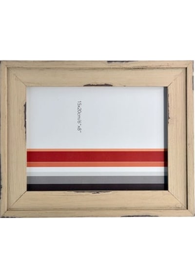 15X20Cm Eskitme Desenli Ahşap Fotoğraf Çerçevesi / Acr-Sf6312