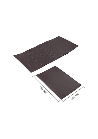 Dünya Magnet 50 Adet Kendinden Yapışkanlı Fotoğraf Magneti, 10cm X 15cm Levha Foto Mıknatıs Diğer