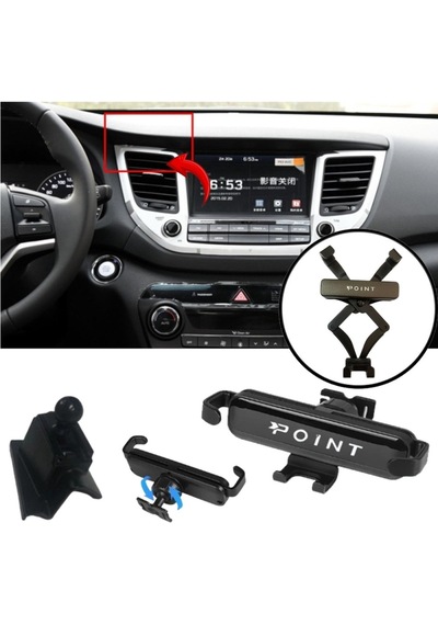 Hyundai Tucson Araca Özel Cep Telefonu Tutacağı Robotik Oynar Başlıklı 2015-2018 Arası Profesyonel