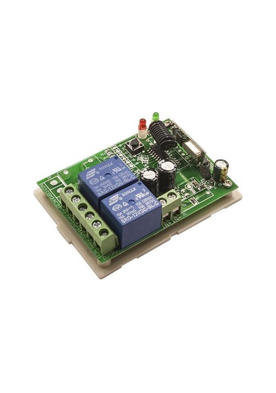 2 Kanal 12V Uzaktan Kumandalı Rf Modülü Alıcı Verici