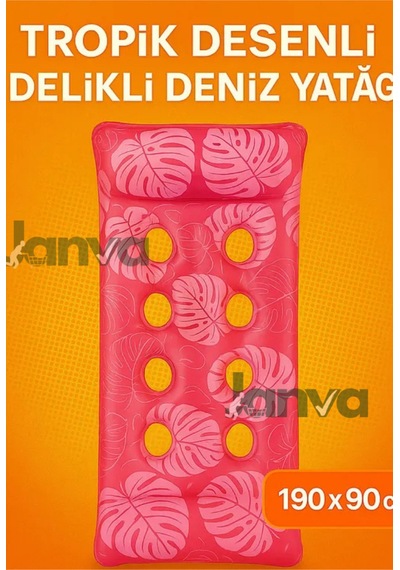 Şeffaf Pencereli Bardaklı Yatak 190 Cm