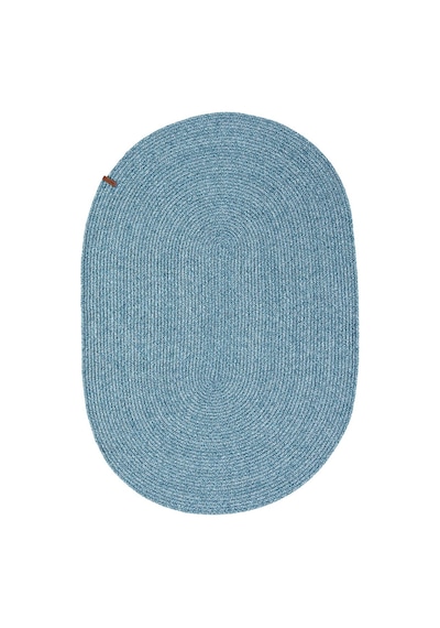 Cesta El Yapımı Örgü Turkuaz Kilim 50x80 4006 Turkuaz