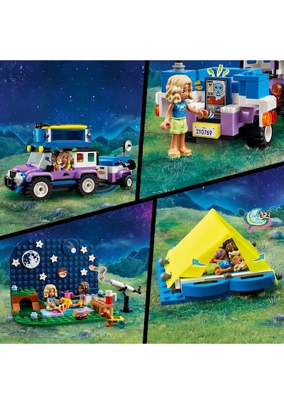 LEGO® Friends Yıldız Gözlemleme Kamp Aracı 42603 7+ Yaratıcı Oyuncak Yapım Seti - 364 Parça