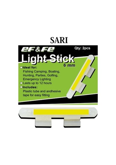 Effe Light Fosfor Fitilli Kamışa Takılan 6Mm Çiftli