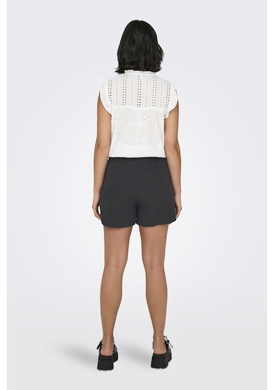 Only Onlthyra Shorts Noos Wvn Grı Kadın Şort Gri