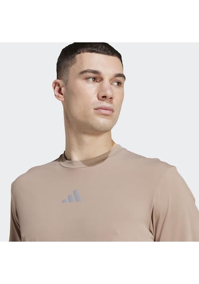 Adidas Jw2557 D4t Int. Tee Erkek Tişört Bej