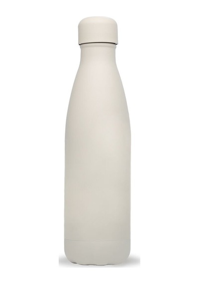 Qwetch QD3464 Kutup Ayısı Desenli Isı Yalıtımlı 500 ML Termos - Fildişi