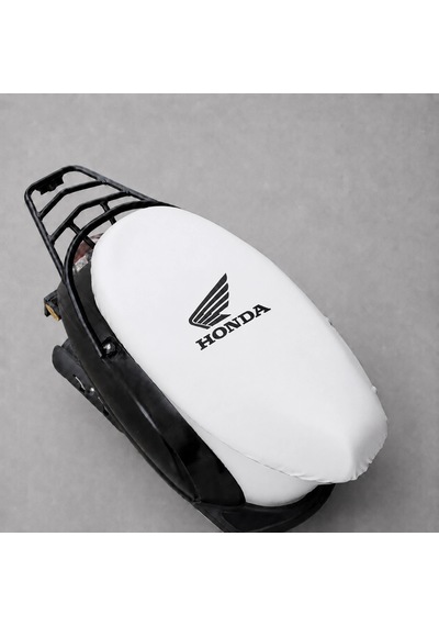 Honda Beyaz Penye Motorsiklet Sele Kılıfı 1.kalite Likrali Penye Yıkanabilir