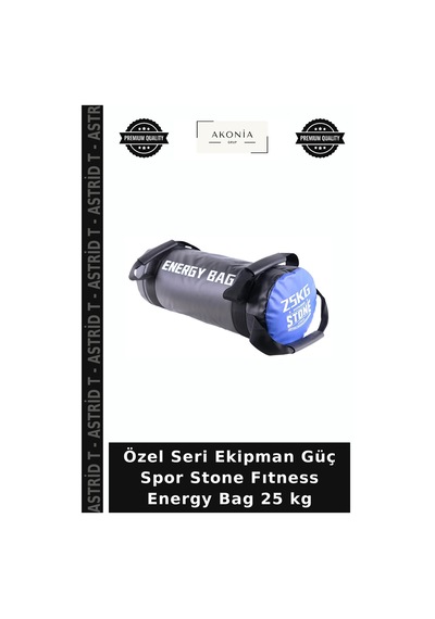 Özel Seri Ekipman Güç Spor Stone Fıtness Energy Bag 25 Kg