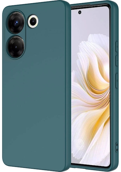 Tecno Camon 20 Pro 4g Kılıf Zore Mara Lansman Kapak Koyu Yeşil