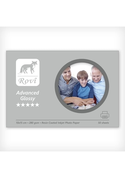 Advanced Parlak Fotoğraf Kağıdı 280gsm 50yp 10x15