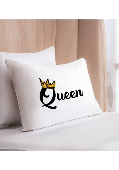 Bk Gift Eğlenceli Tasarımlı Pamuklu Yastık Kılıfı-5 50x70cm , Sevgiliye , Ev si, Tasarım Ev Tekstili