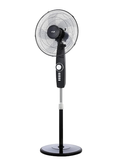 Yui F49 Siyah 16 Inç 50w 4 Kademe 5 Pervane Döner Başlıklı Vantilatör