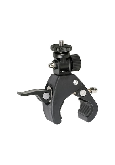 Ayex Ax-bm02 1/4'' Vidalı Sabitleme Kelepçesi 16-36 Mm Gidon Boru Ve Tripod Uyumlu 180 Ayarlanabilir