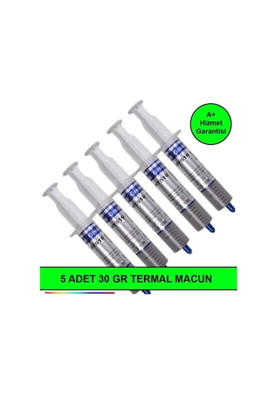 Hy510 - 30 Gram - Termal Macun - 5 Adet Siyah
