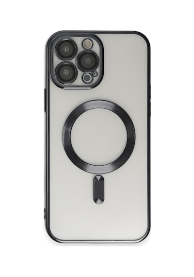 İphone 15 Pro Kılıf Kross Magneticsafe Kapak - Siyah Renk