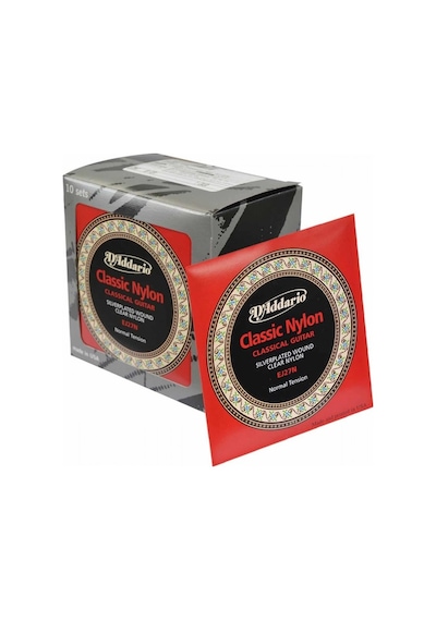 D'addario Ej27N Normal Tension Kalasik Gitar Teli-10 Paket Birden