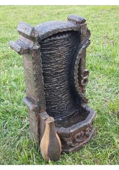 Ledli Küplü Dekoratif Şelale 35X20X16Cm Dw72118 - Masaüstü Şelale