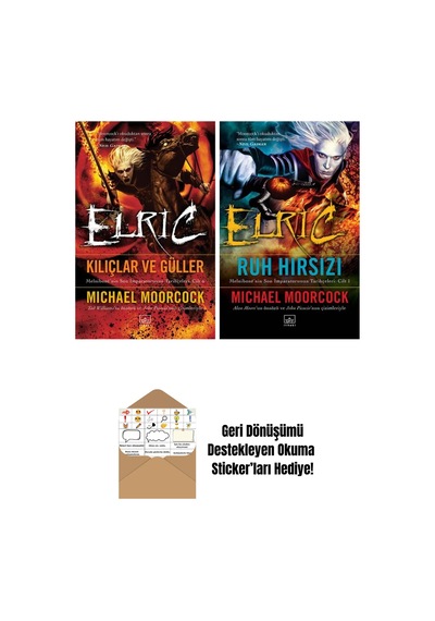 Elric: Kılıçlar Ve Güller Melnibone Nin Son İmparatorunun Tarihçeleri Cilt 6 + Elric: Ruh Hırsızı Melnibone Nin Son İmparatorunun Tarihçeleri Cilt 1