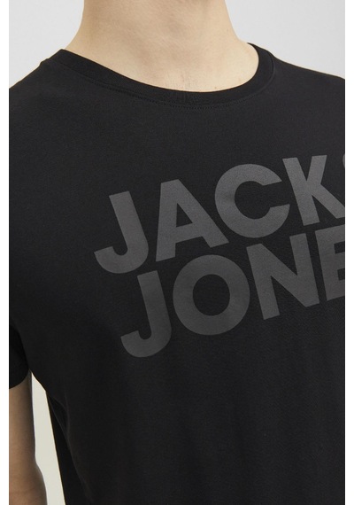 Jack & Jones Jjecorp Logo Tee Ss O-neck Noos SIYAH