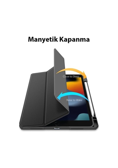 Dux Ducis Apple iPad Uyumlu, 10.2 2022 Kılıf Toby Series Kalem Yerli Manyetik Kapaklı Kılıf- 5775