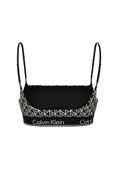 Calvin Klein Kadın Siyah-beyaz Bikini Üstü Lv00q61130 32n-15954