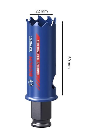 Bosch 22 Mm Expert Sert Malzemeler İçin Panç 2608900420