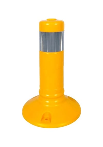 İleri Trafik Delinatör 30  x  8 CM Sarı 5 Adet Esnek Duba