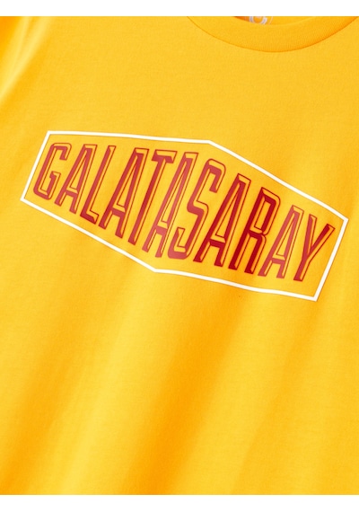 Gsstore Galatasaray Erkek T-shirt E252097 Sarı