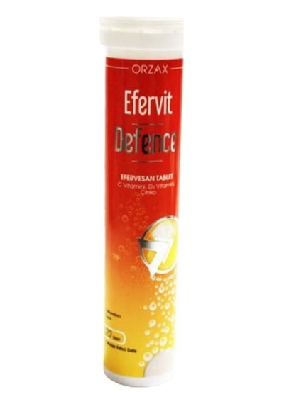 Orzax Efervit Defence C Vitamini 20 Efervesan Tablet